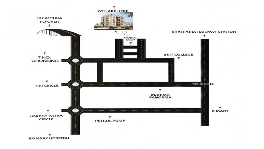 Location of Manoj Mangal Deep in Jagatpura, Jaipur - Image 414461