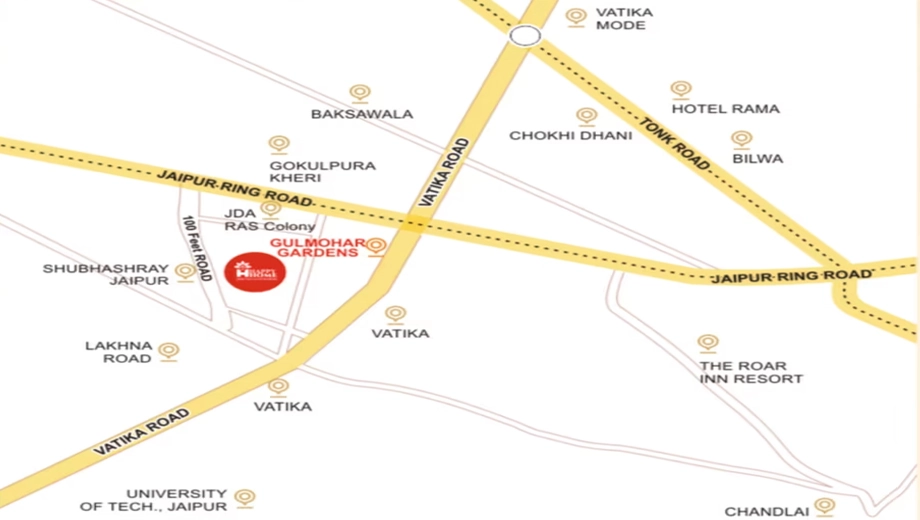 Location of Shree Sanskar Shiv Happy Homes - Image 414487