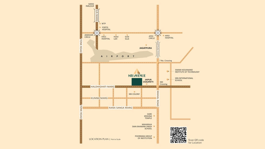Location of Virat NRI Avenue - Image 414513