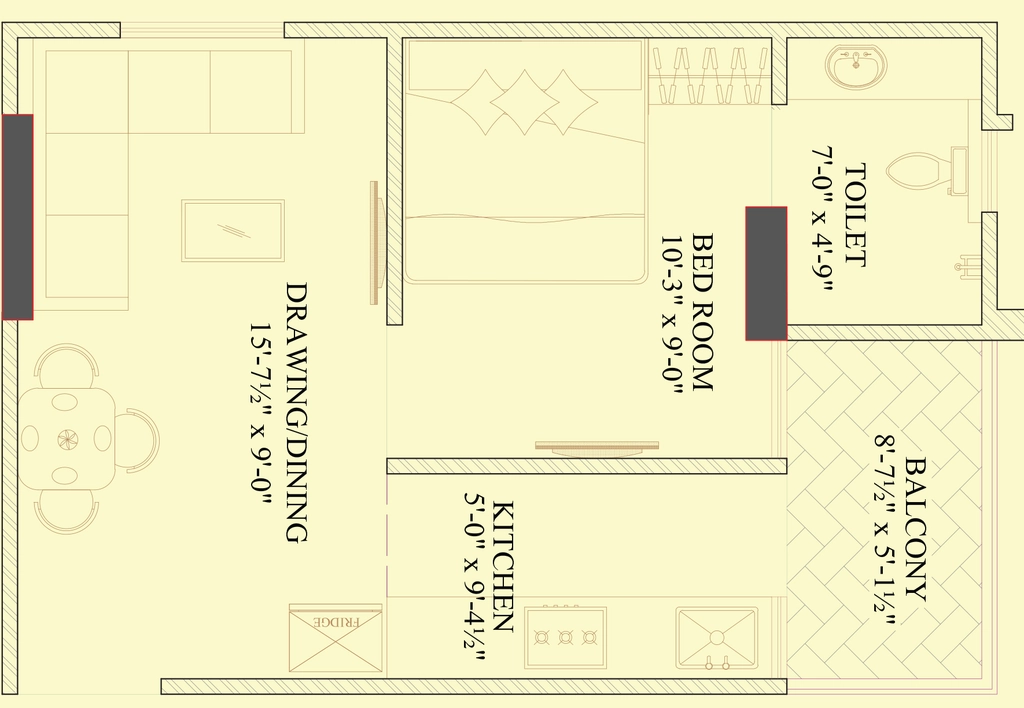 1 BHK Flat in Vanshdeep The Aura in Jagatpura, Jaipur - Image 923133