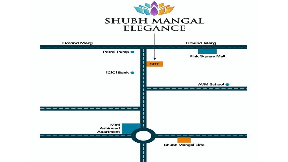 Location of Shubh Mangal Elegance - Image 414531