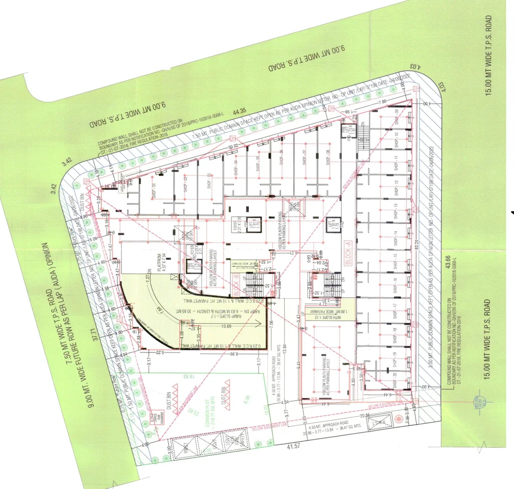 Master Plan of Patel Shoolin Exotica in Isanpur, Ahmedabad - Image 414600