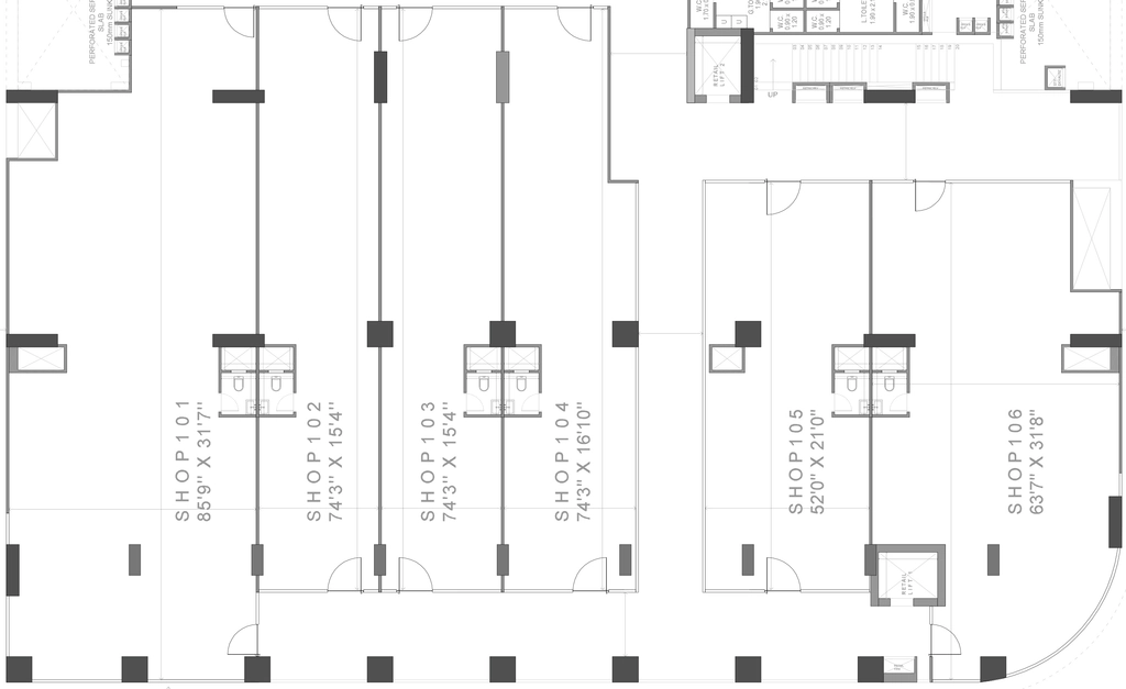 Floor Plan of Aaravi Arete in Sindhu Bhavan Road, Ahmedabad - Image 414617