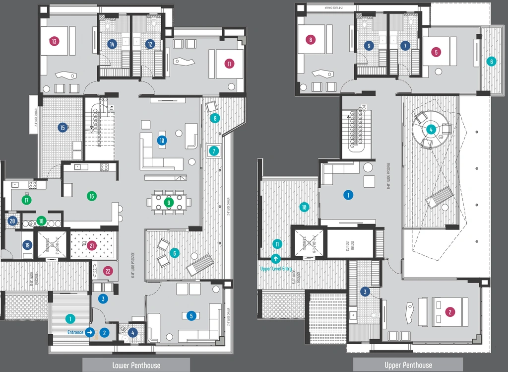 5 BHK Penthouse in Jaydeep Alphabet A in Bhat, Ahmedabad - Image 923196