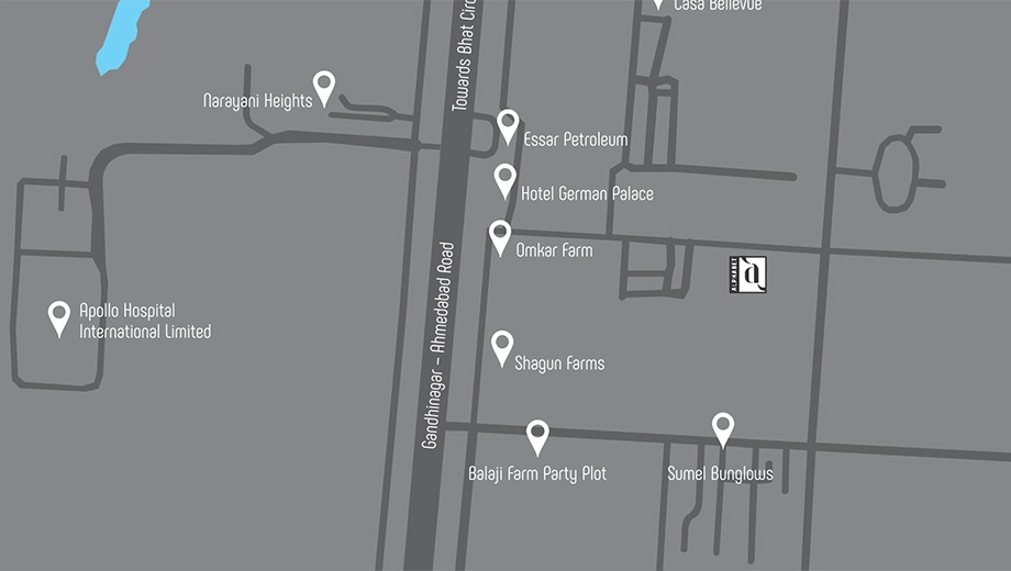 Location of Jaydeep Alphabet A - Image 414648