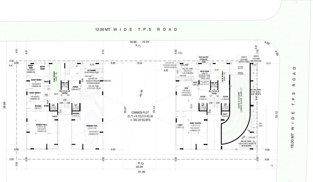 Master Plan of Jaydeep Alphabet B in Bhat, Ahmedabad - Image 414666