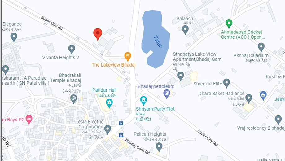 Location of Rudra Dutt Lakeview in Bhadaj, Ahmedabad - Image 414694