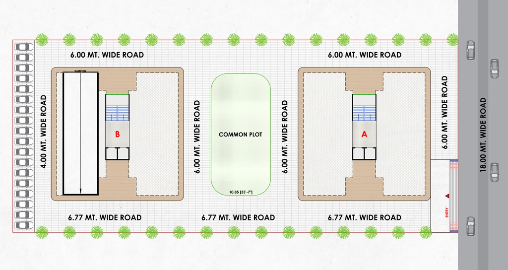Master Plan of Kadamb Pushp in Zundal, Ahmedabad - Image 414731