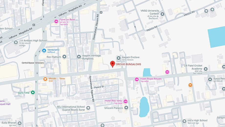 Location of KNB Orchid Bungalows - Image 414739