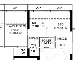 1 BHK Flat in Comfort Heritage in Nalasopara West, Palghar - Image 923255