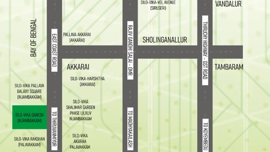 Amenities of VL Maks Silo Vika Ganesh in Injambakkam, Chennai - Image 414864