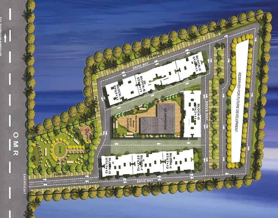 Master Plan of Catalyst Alta in Kelambakkam, Chennai - Image 414919