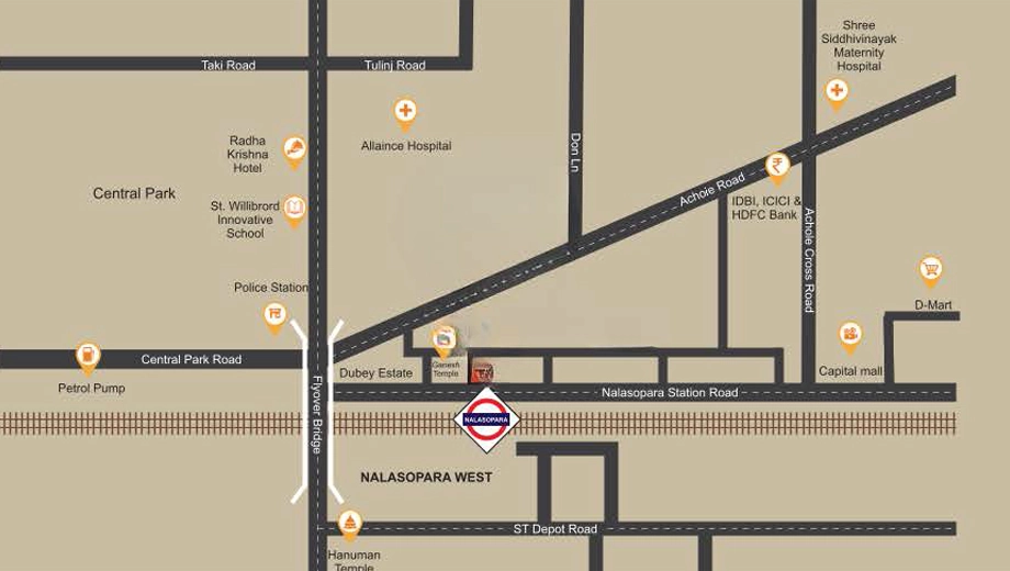 Location of Dange Serenity - Image 414928