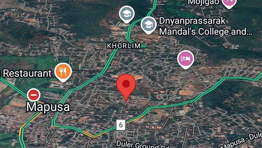 Location of Mannat Cidade Vista in Mapusa, Goa - Image 414939