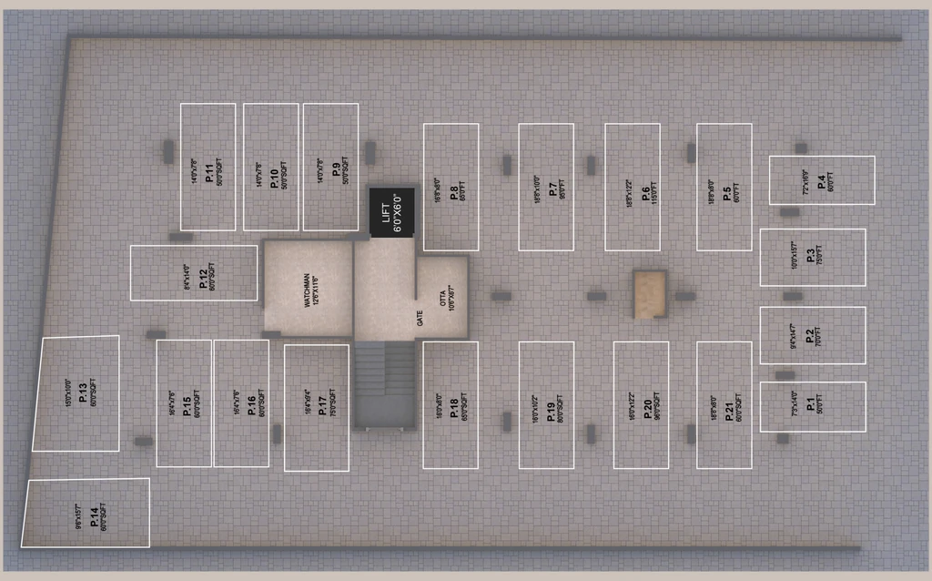 Master Plan of Shyam Aura in Hirawadi, Nashik - Image 414984