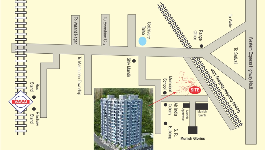 Location of Commercial Munish Paramount Height - Image 415010