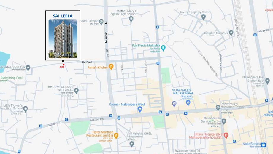 Location of Dharti Sai Leela - Image 415096
