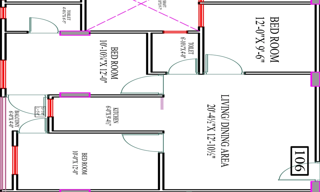 3 BHK Flat in Parth Nilaya in Jagatpura, Jaipur - Image 923378