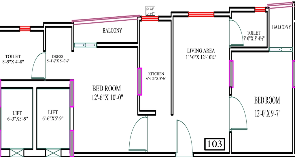 2 BHK Flat in Parth Nilaya in Jagatpura, Jaipur - Image 923377