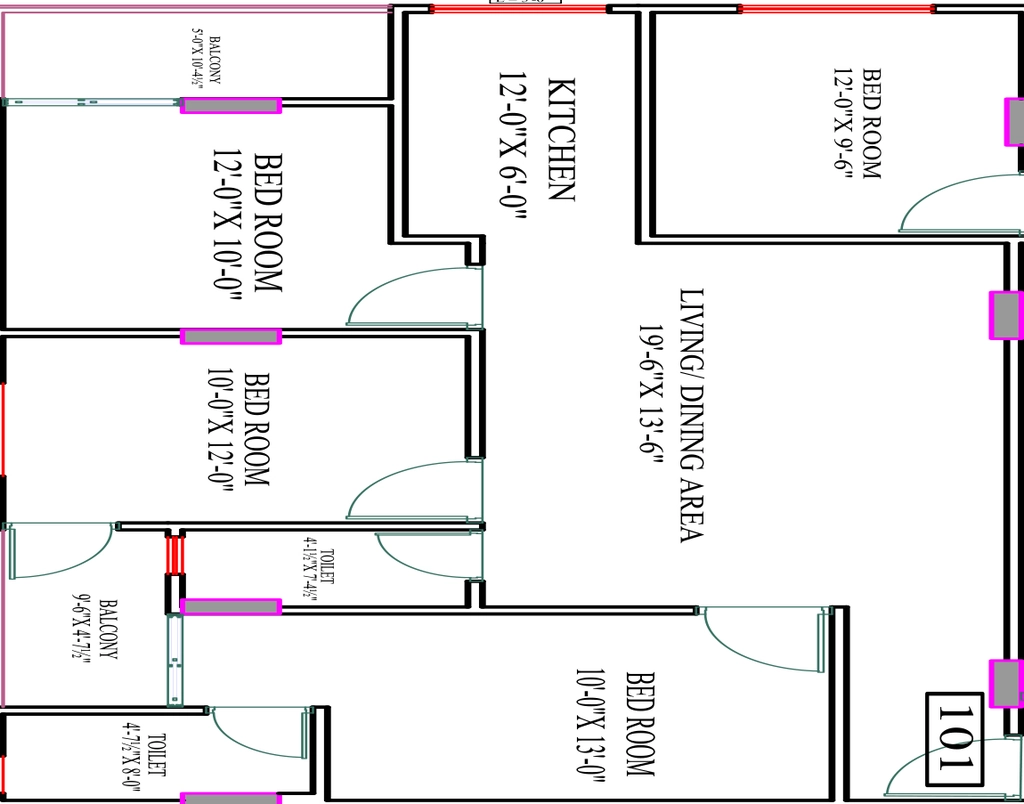 3 BHK Flat in Parth Nilaya in Jagatpura, Jaipur - Image 923379