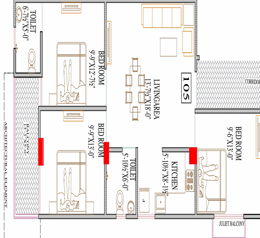 3 BHK Flat in Parth Platinum in Jagatpura, Jaipur - Image 923384