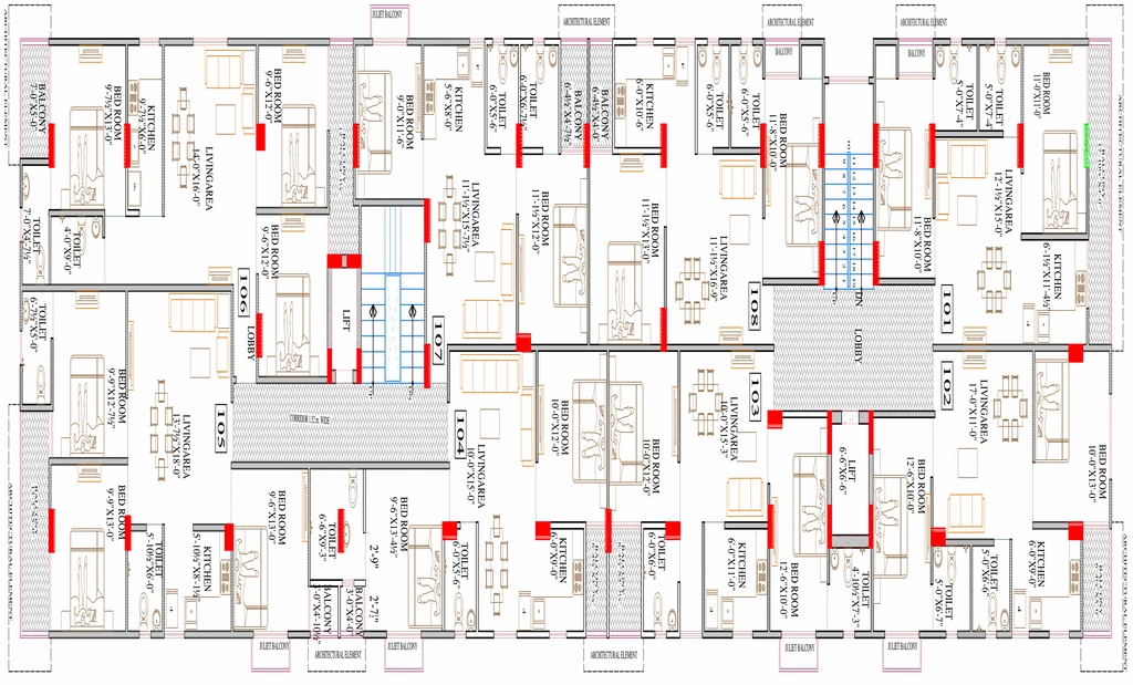 Floor Plan of Parth Platinum in Jagatpura, Jaipur - Image 415175