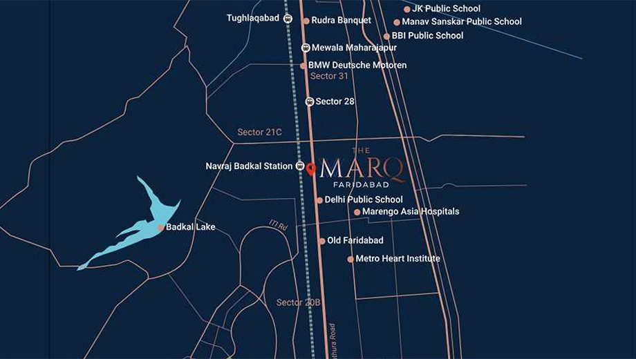 Location of Navraj The Marq - Image 415438