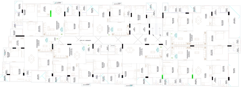 Floor Plan of Shri Mahakal Shivam Magnus in Jagatpura, Jaipur - Image 415225