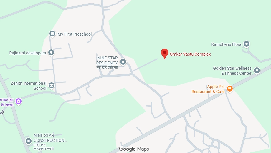 Location of Omkar Vastu Complex in Makane Kapase, Palghar - Image 415507