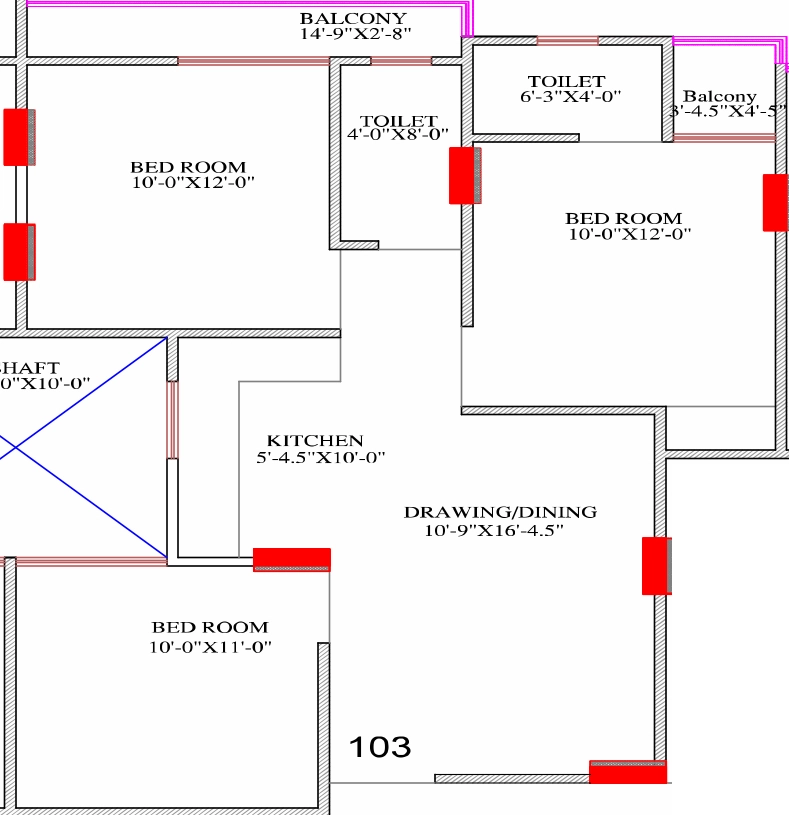 3 BHK Flat in Anantam Sky 11 in Jagatpura, Jaipur - Image 923397