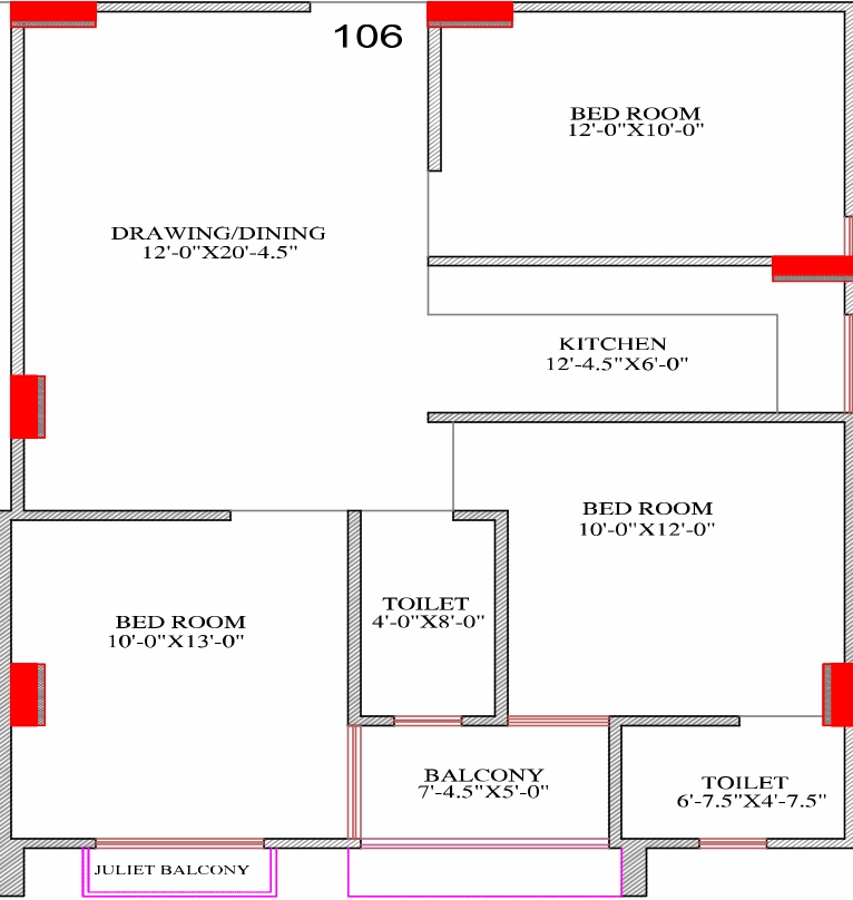 3 BHK Flat in Anantam Sky 11 in Jagatpura, Jaipur - Image 923398