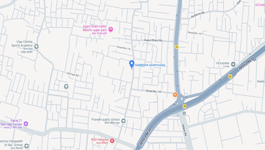 Location of Mahadev Samridhi Ashiyana 4 in Jagatpura, Jaipur - Image 415239
