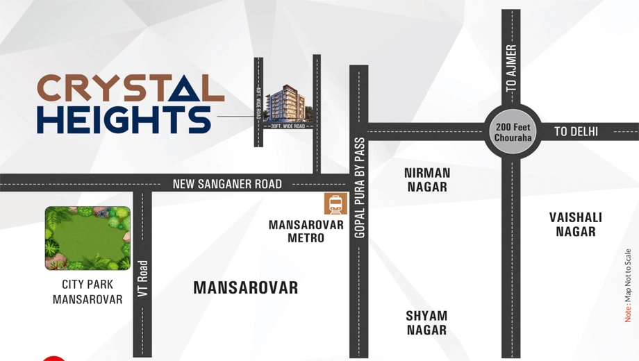 Location of Vinayak Crystal Heights - Image 415255