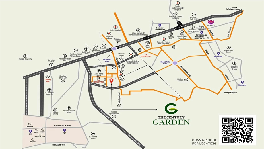 Location of The Century Garden - Image 415273
