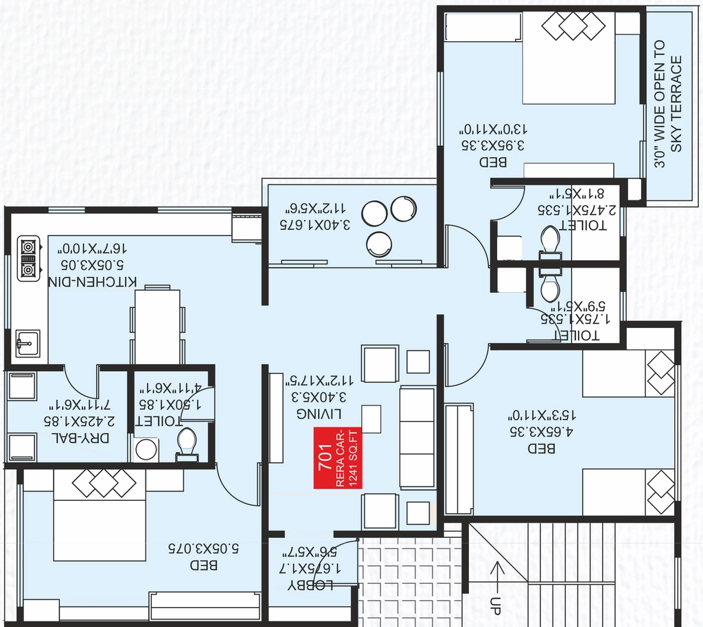 3 BHK Flat in Swojas Shreekrishna Niwas in Kothrud, Pune - Image 923458