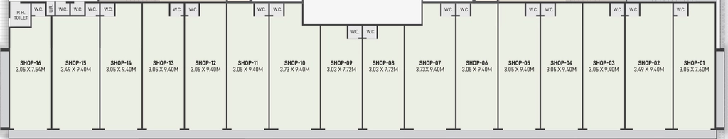 Floor Plan of Commercial Shree Vallabh Vatrika Residency in Nana Chiloda, Ahmedabad - Image 415516