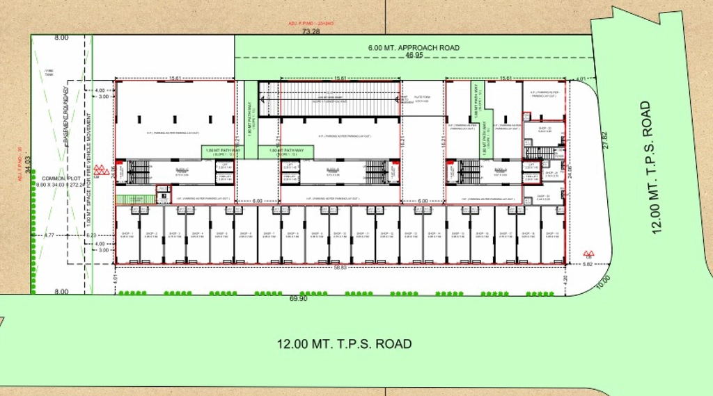 Master Plan of Shreeyam Pelican Heights in Vatva, Ahmedabad - Image 415536