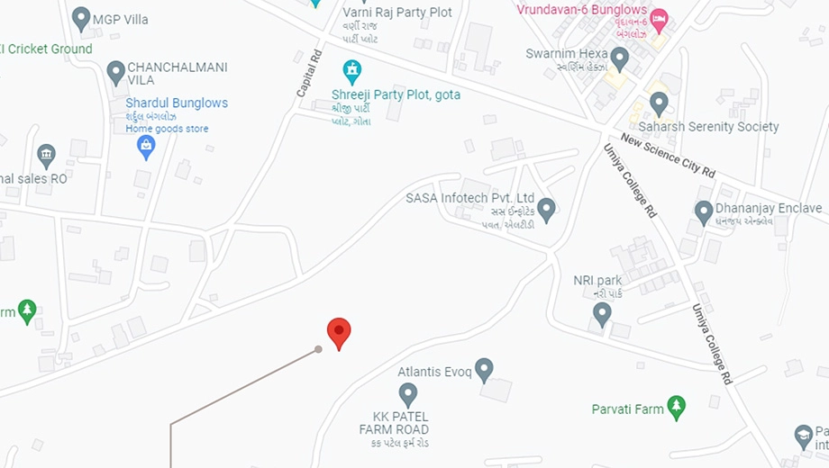Location of Commercial Shrim Leela Bliss - Image 415560