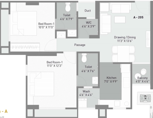 2 BHK Flat in Myco Akeelah in Sarkhej, Ahmedabad - Image 923536