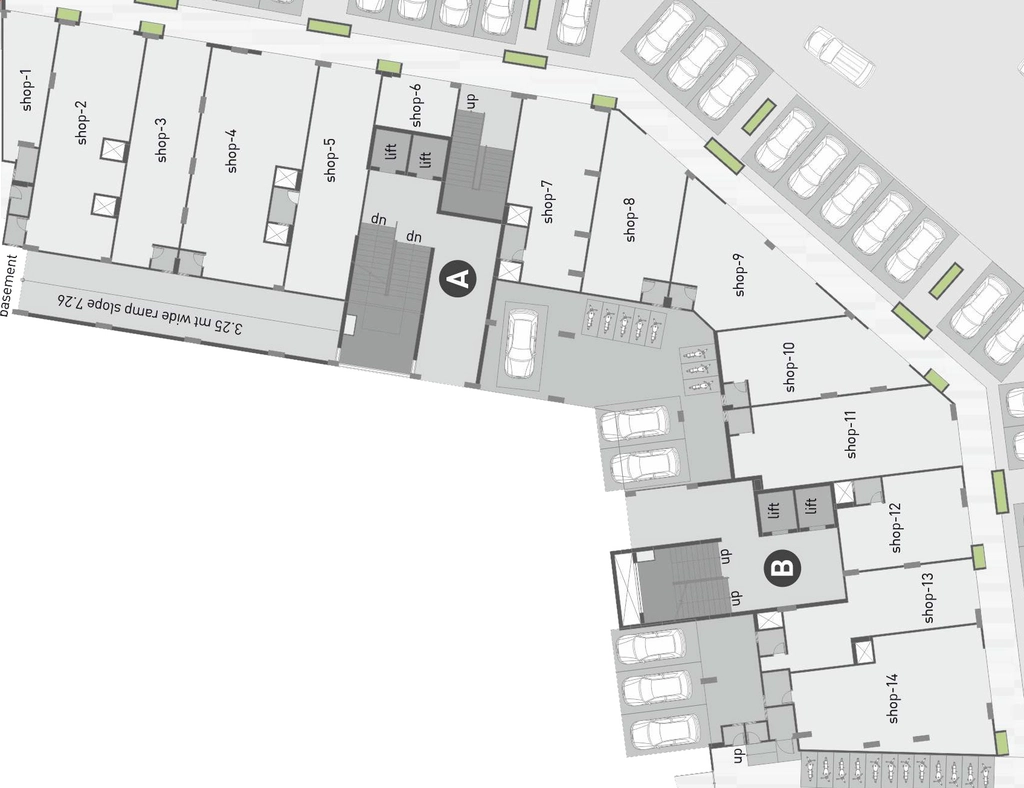 Floor Plan of Commercial Myco Akeelah in Sarkhej, Ahmedabad - Image 415609