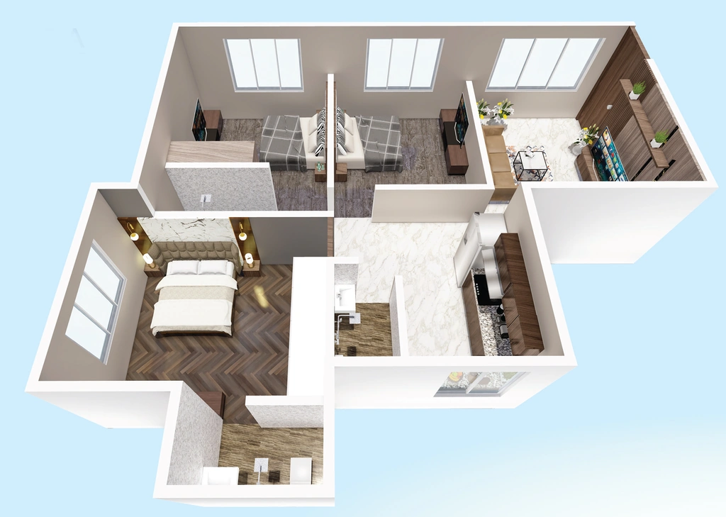 3 BHK Flat in Clement Dream Aura in Vasai West, Palghar - Image 923546