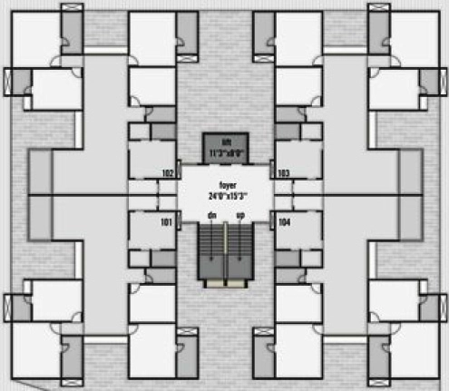 Floor Plan of Myco Akira 44 in Sarkhej, Ahmedabad - Image 415616