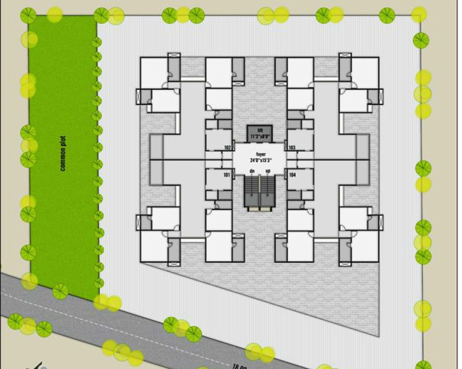 Master Plan of Myco Akira 44 in Sarkhej, Ahmedabad - Image 415615
