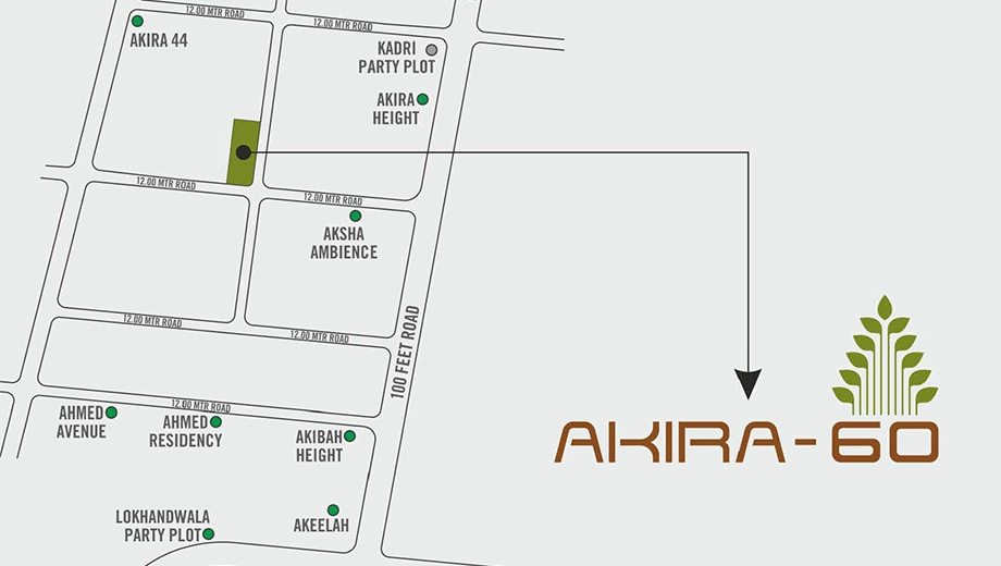 Location of Myco Akira 60 in Sarkhej, Ahmedabad - Image 415630