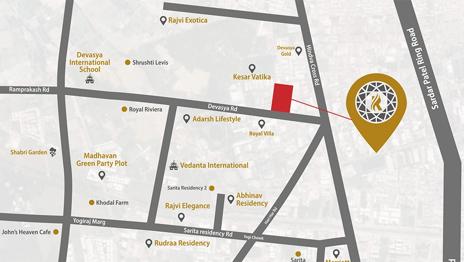 Location of Commercial Radhika Royal - Image 415674