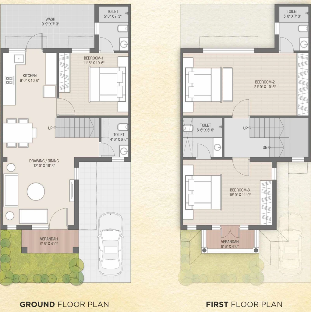 3 BHK House/Villa in Rameshwar Crystal in Kasindra, Ahmedabad - Image 923566