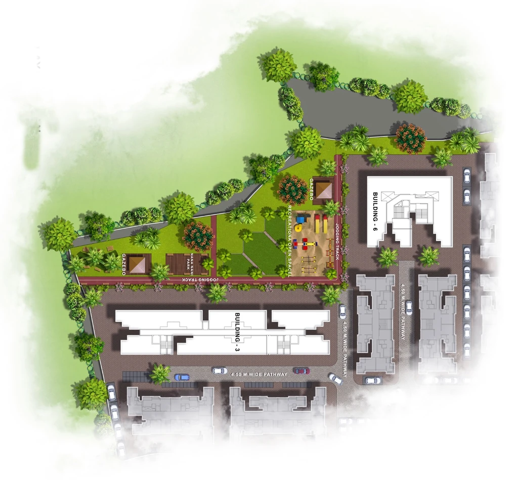 Master Plan of Avora Tetris Hill View in Nalasopara East, Palghar - Image 415794