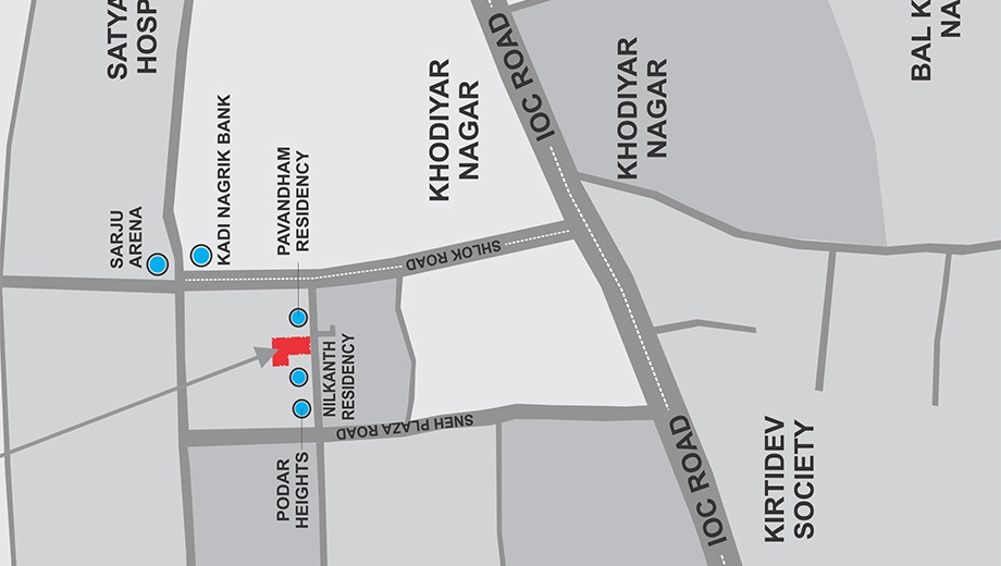 Location of Shree Viihaan Elegance - Image 415746