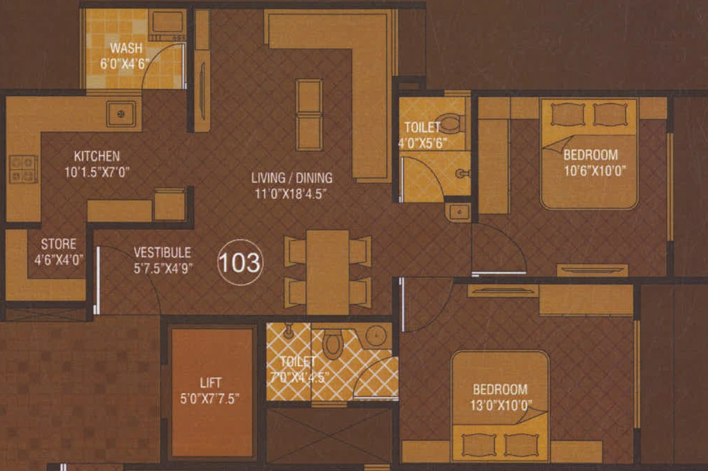 2 BHK Flat in Shyam Vihar in Nikol, Ahmedabad - Image 923578