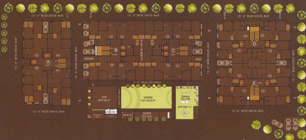 Master Plan of Shyam Vihar in Nikol, Ahmedabad - Image 415755